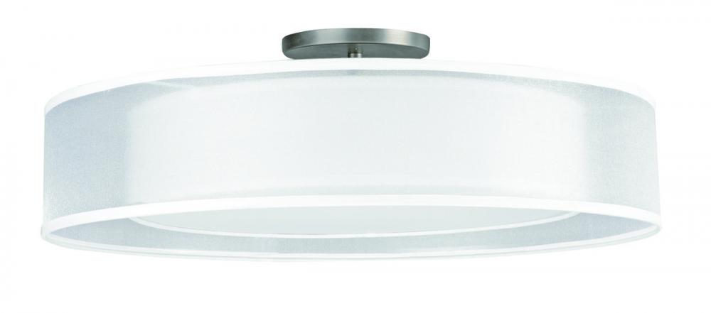 Cortez 18" LED Semi-Flush