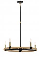 Minka-Lavery 3865-726 - 5 LIGHT CHANDELIER