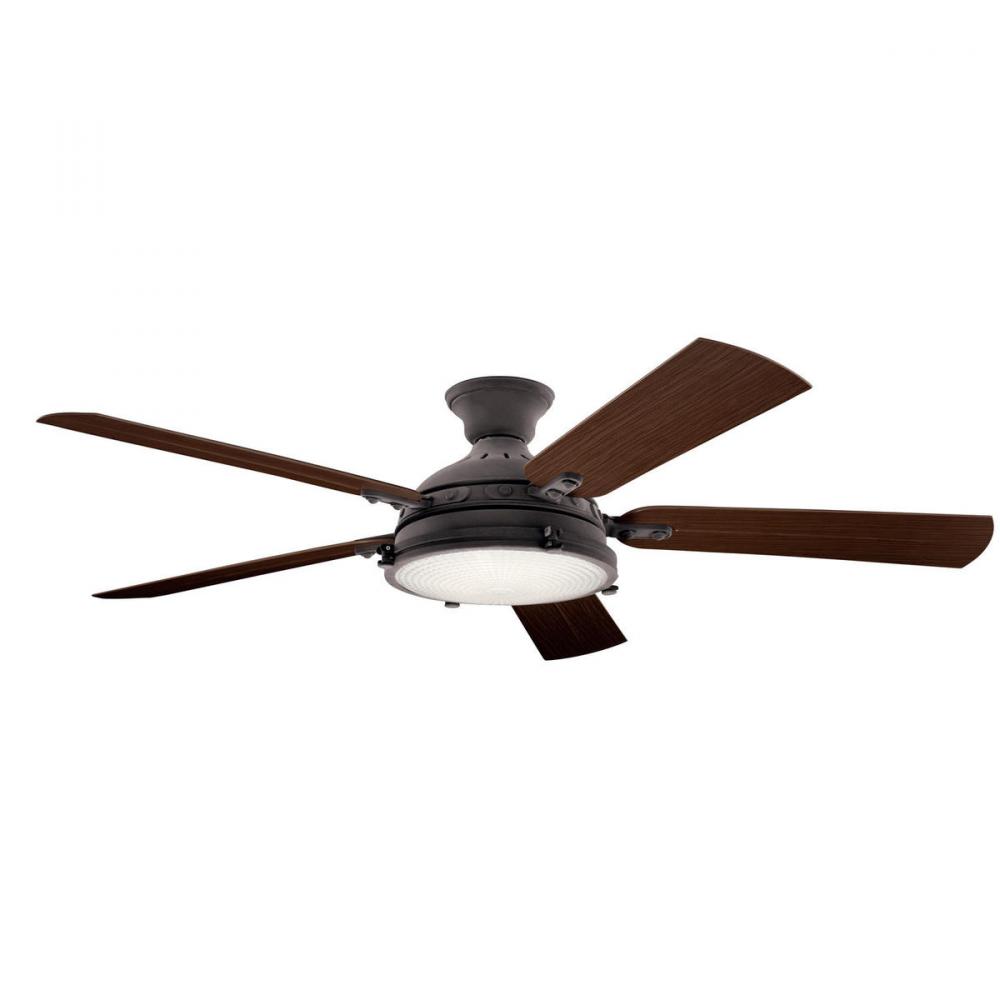 Hatteras Bay™ LED 3000K 60" Fan Weathered Zinc