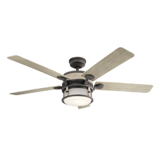 Kichler 310170WZC - Ahrendale™ LED 60&#34; Fan Weathered Zinc