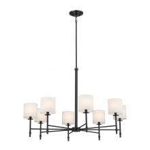 Kichler 52502BK - Chandelier 8Lt