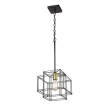 Artcraft AC11731BK - Artisan 1 Light Pendant