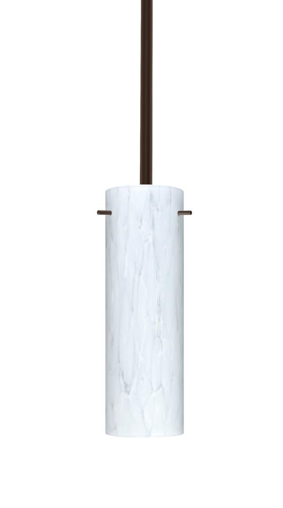 Besa Stem Copa Pendant Bronze Carrera 1x40W Halogen