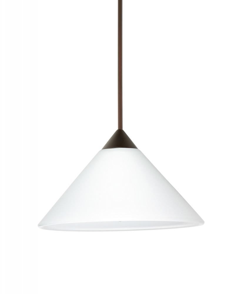 Besa Pendant Kona Bronze White 1x50W Halogen