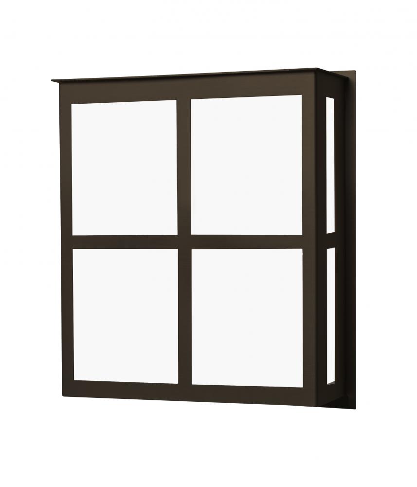 Besa Outdoor Bree 11 Bronze Satin White 1x60W B10