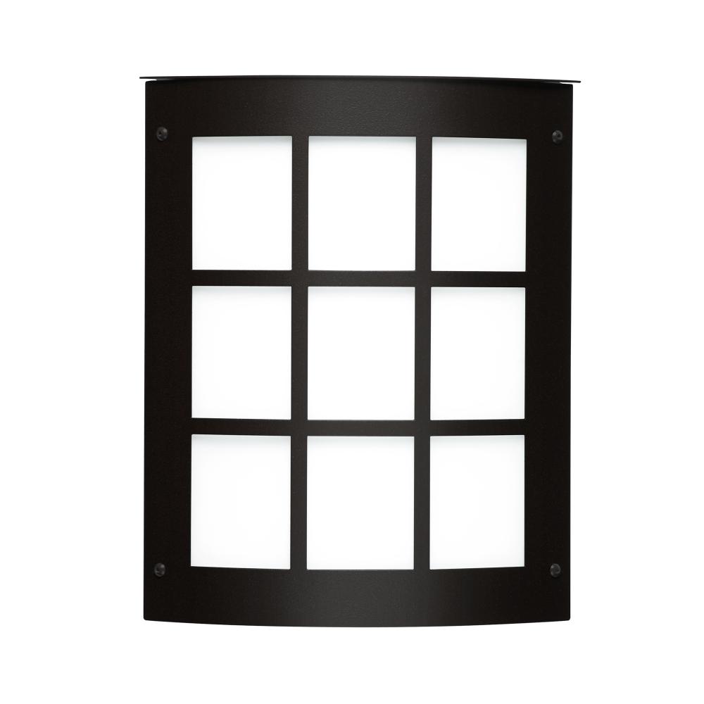 Besa Outdoor Moto 13 Grid Black White Acrylic 2x60W E12