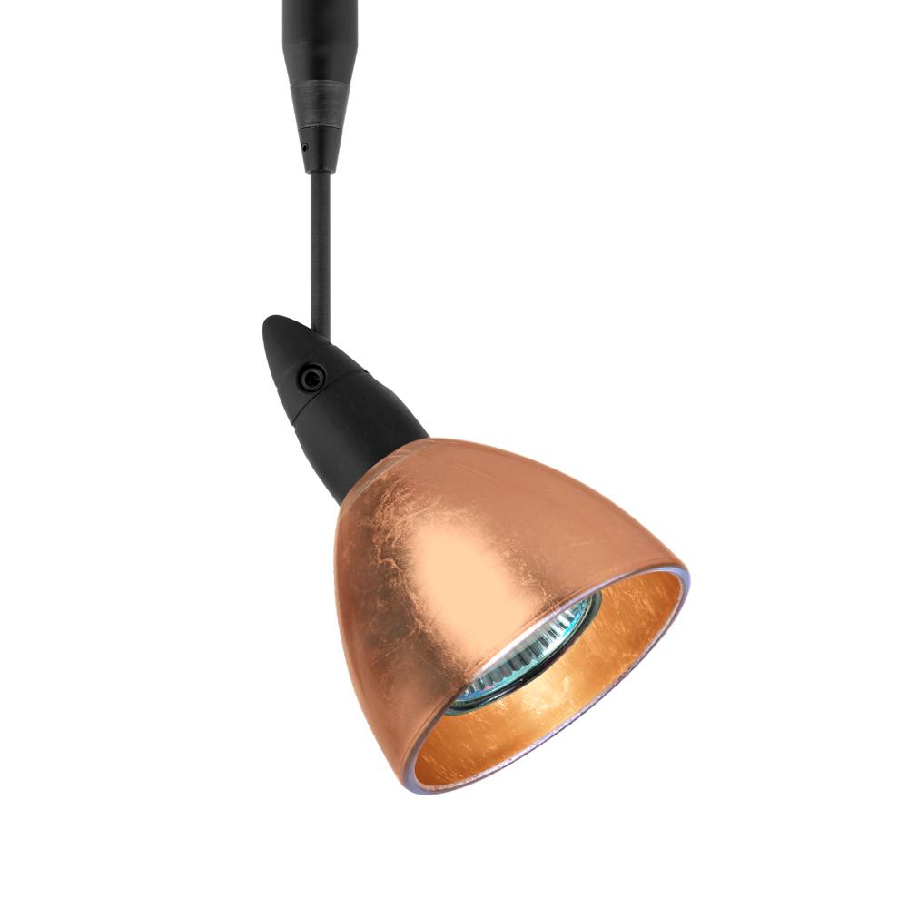 Besa, Divi Spotlight, Copper Foil, Black Finish, 1x50W MAX GU5.3 Base