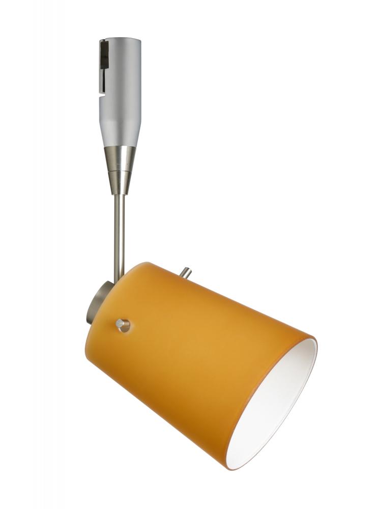 Besa Tammi 3 Spotlight Rsp Amber Matte Satin Nickel 1x3W LED Mr16