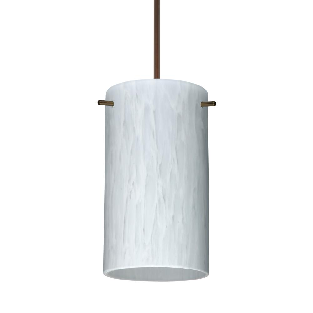 Besa Stilo 7 Pendant Bronze Carrera 1x50W Halogen, 0-10V Dimming