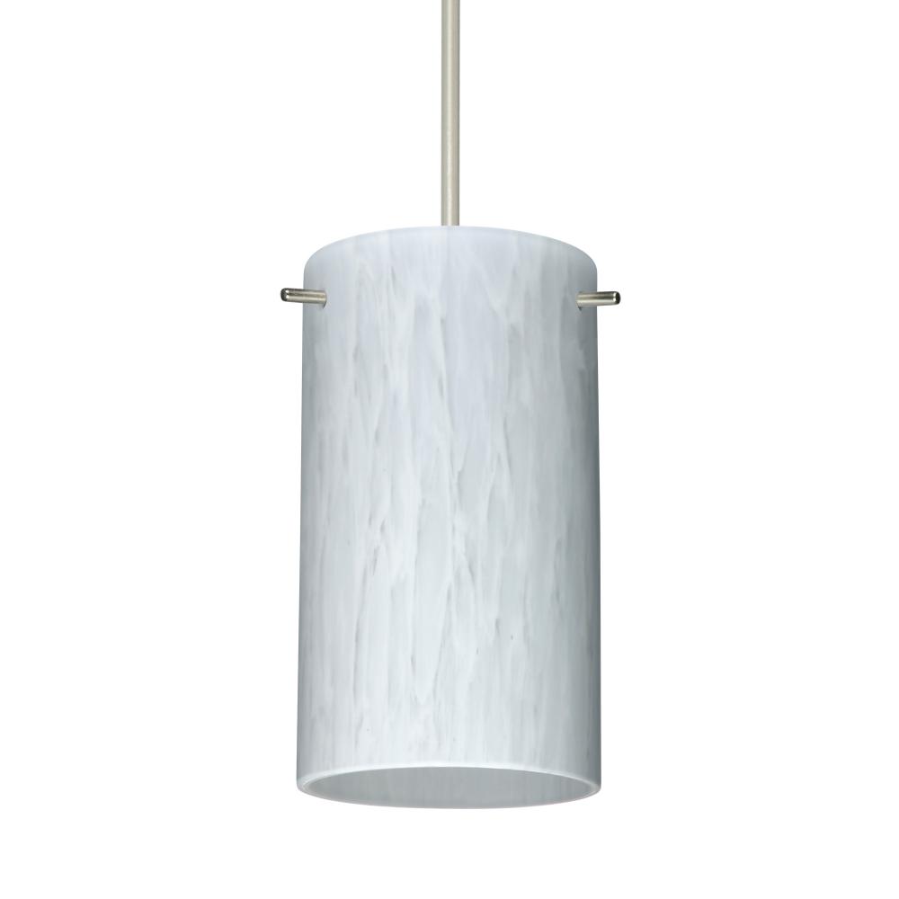 Besa Stilo 7 Pendant Carrera Satin Nickel 1x5W LED