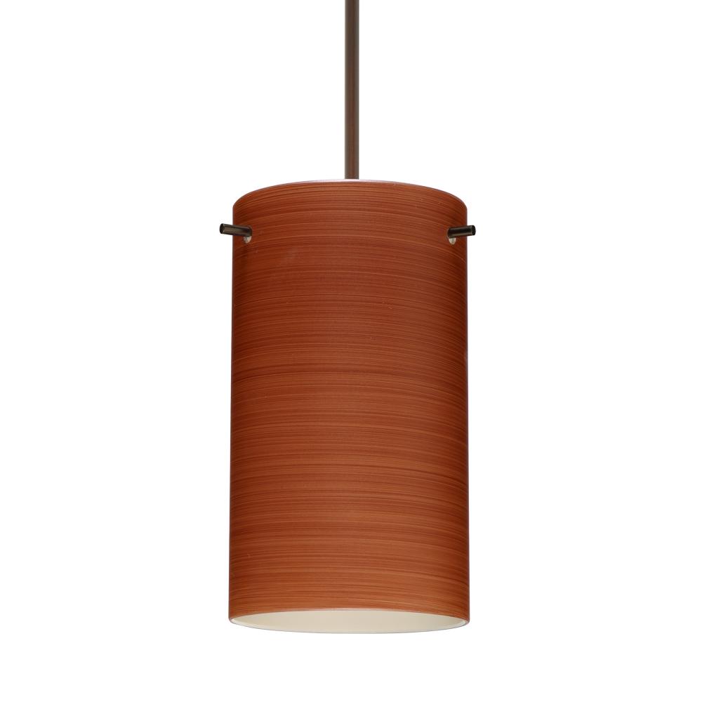 Besa Stilo 7 Pendant Bronze Cherry 1x50W Halogen, 0-10V Dimming