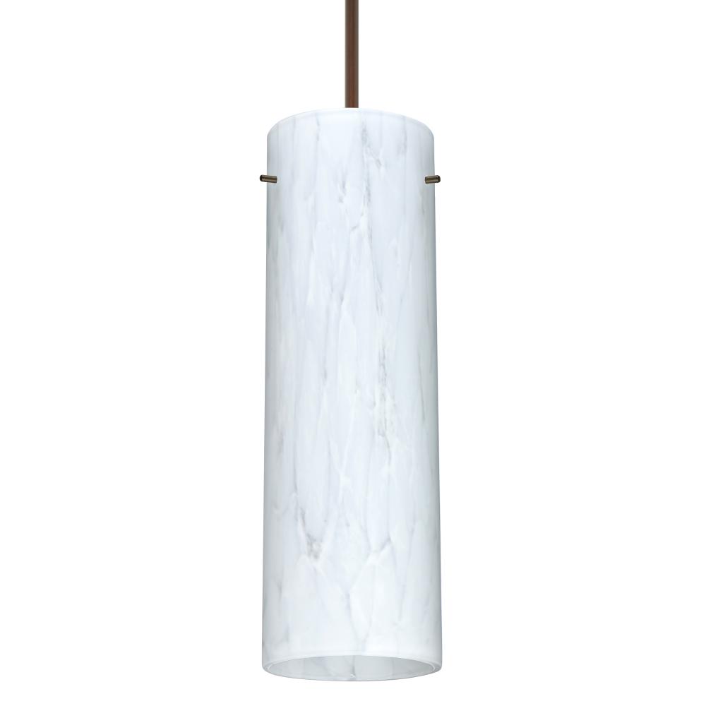 Besa Copa Pendant, Carrera, Bronze, 1x50W Halogen, 0-10V Dimming