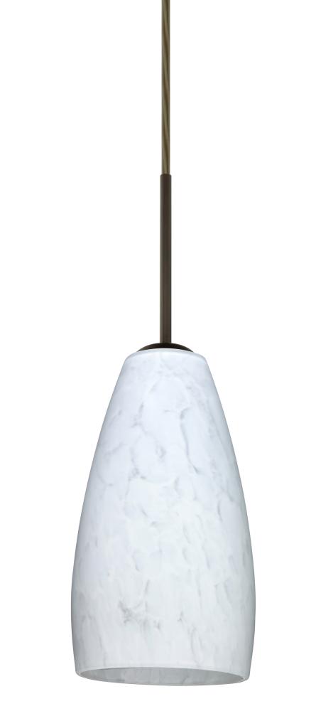 Besa Chrissy Pendant Bronze Carrera 1x40W Halogen