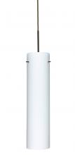 Besa Lighting 1JC-722407-BR - Besa Pendant Stilo 16 Bronze Opal Matte 1x100W Medium Base