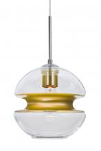 Besa Lighting 1JC-HULA8GD-SN - Besa Hula 8 Cord Pendant