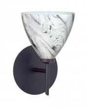 Besa Lighting 1SW-1779MG-BR - Besa Wall Mia Bronze Marble Grigio 1x40W G9