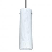 Besa Lighting 1XC-493019-BK - Besa Copa Pendant, Carrera, Black, 1x50W Halogen