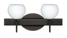 Besa Lighting 2SW-565807-BR - Besa Wall Palla 5 Bronze Opal Matte 2x40W G9