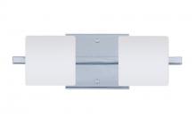 Besa Lighting 2WS-787307-LED-CR - Besa Wall Paolo Chrome Opal Matte 2x50W G9