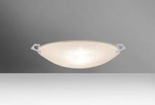 Besa Lighting 8417GL-SN - Besa Ceiling Sonya 13 Satin Nickel Glitter 1x100W G9