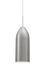 Besa Lighting J-LINDWH-LED-SN - Besa, Lindy Pendant For Multiport Canopy, White, Bronze Finish, 1x9W LED