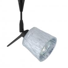 Besa Lighting RSP-5145SF-BK - Besa, Nico 3 Spotlight, Clear Stone, Black Finish, 1x50W MAX GU5.3 Base