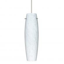 Besa Lighting RXP-412119-SN-277 - Besa Tu Tu Pendant, Carrera, Satin Nickel, 1x50W Halogen, 277V