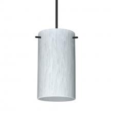 Besa Lighting RXP-440419-BK-DIM010 - Besa Stilo 7 Pendant Black Carrera 1x50W Halogen, 0-10V Dimming