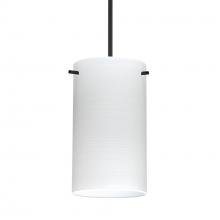 Besa Lighting RXP-4404KR-BK-DIM010 - Besa Stilo 7 Pendant Black Chalk 1x50W Halogen, 0-10V Dimming