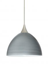 Besa Lighting RXP-4679TN-LED-SN-L - Besa Pendant Brella Satin Nickel Titan 1x5W LED, 15Ft. Cord