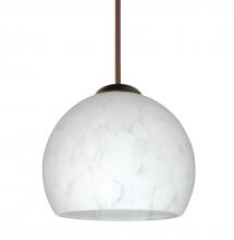 Besa Lighting RXP-565819-BR-L - Besa Pendant Palla 5 Bronze Carrera 1x50W Halogen, 15Ft. Cord