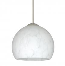 Besa Lighting RXP-565819-SN-L - Besa Pendant Palla 5 Satin Nickel Carrera 1x50W Halogen, 15Ft. Cord