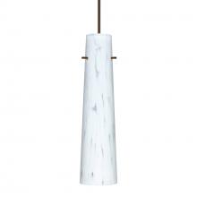 Besa Lighting RXP-567419-BR-L - Besa Camino Pendant Bronze Carrera 1x50W Halogen, 15Ft. Cord