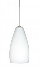 Besa Lighting RXP-719807-LED-SN - Besa Pendant Karli Satin Nickel Opal Matte 1x5W LED