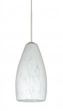 Besa Lighting RXP-719819-LED-SN - Besa Pendant Karli Satin Nickel Carrera 1x5W LED