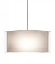 Besa Lighting XP-673006-SN - Besa Jodi Pendant xp Opal Glossy Satin Nickel 1x50W Halogen