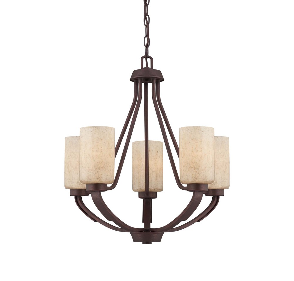 Heritage Bronze Up Chandelier