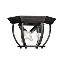 Savoy House 5-8101-BK - 3-light Outdoor Ceiling Light In Black