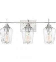 Savoy House 8-4030-3-SN - Octave 3-Light Bathroom Vanity Light in Satin Nickel