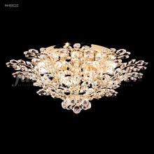 James R Moder 94455G2GT - Florale Collection Flush Mount