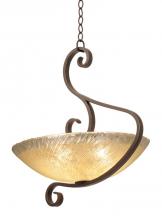 Kalco 4066PS/ART - G-Cleft 5 Light Pendant