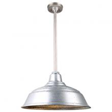 Hi-Lite MFG Co. H-QSN15117-SA-96/QSN24ST3-96/QSNHSC-96 - 17" Ceiling Stem Light