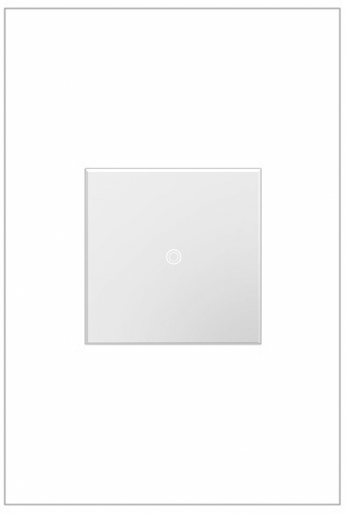 Adorne® sofTap® Switch, White, with Microban®