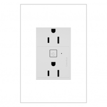 Legrand WNAR153W1 - Adorne® 15A Smart Outlet with Netatmo Plus-Size, White