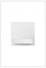 Legrand ASVS12W4 - Adorne® Motion Sensor Switch, Manual On/Auto Off, White, with Microban®