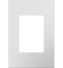 Legrand AWP1G3PW4 - Adorne® Powder White One-Gang-Plus Screwless Wall Plate with Microban®