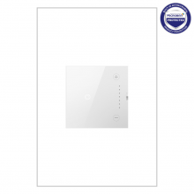 Legrand ADTH4FBL3PW4 - adorne® 0-10V Touch Dimmer, White, with Microban®