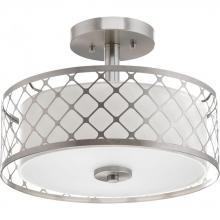 Progress P2332-0930K9 - Mingle LED Collection 14" Semi-Flush Mount