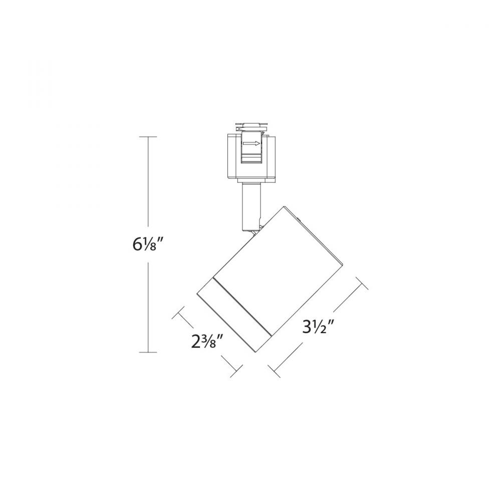 Ocularc 7012 - 5CCT Track Luminaire