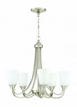 Craftmade 41925-BNK - Grace 5 Light Chandelier in Brushed Polished Nickel